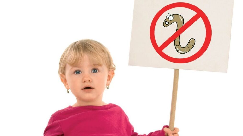 Children are more susceptible to worm infection